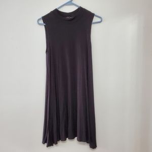 High Mock Neck Dress